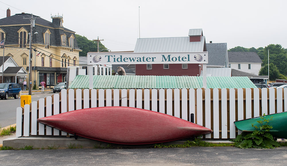 Tidewater Motel on the island of Vinalhaven