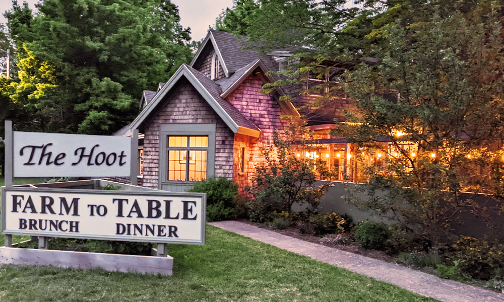 The Hoot, farm-to-table, Northport, Maine