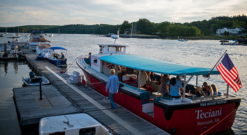 Damariscotta River Cruise Wine and Oyster Tasting Cruise