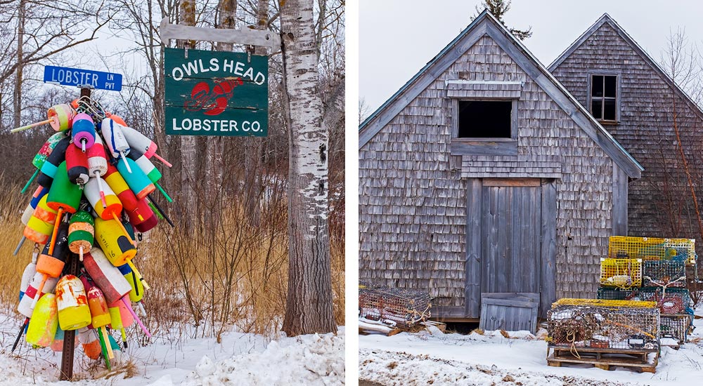 Winter in Owls Head, Maine
