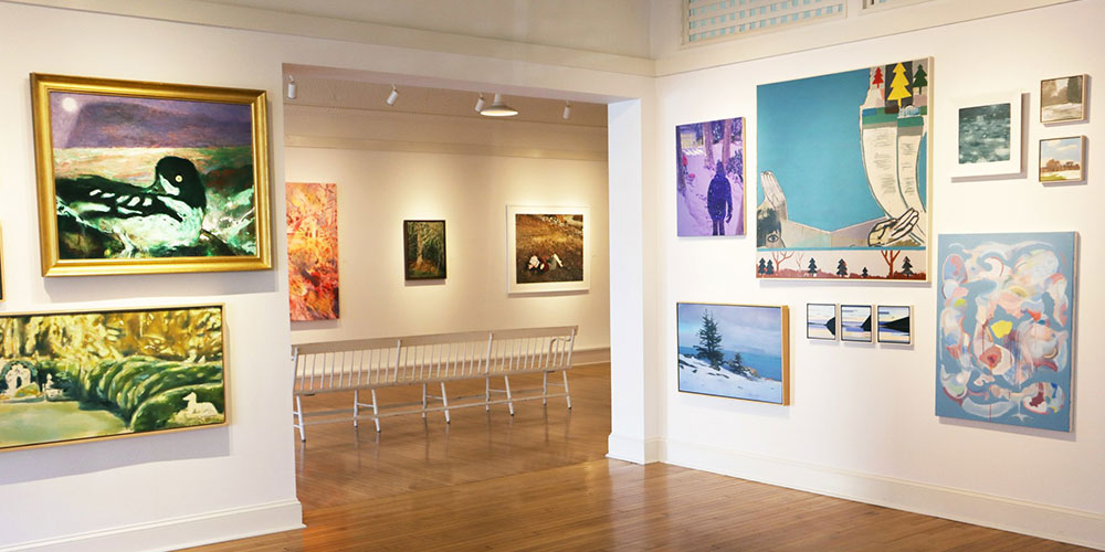 Dowling Walsh gallery in Rockland, Maine